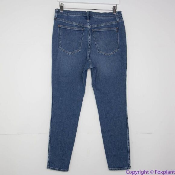 NEW Madewell 10" High-Rise Skinny Crop Jeans in Bradfield Wash, 29 - Picture 6 of 15